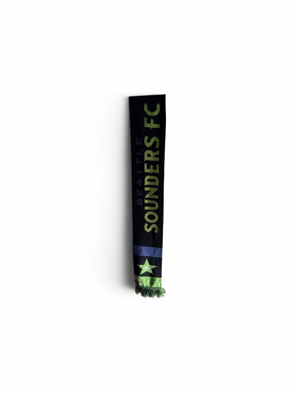 Seattle Sounders MLS Champions FC Black & Green Supporter Scarf